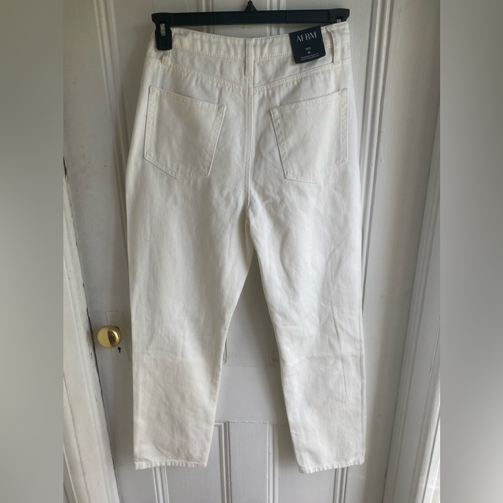 AFRM Dex Boyfriend High Rise Jeans Sz 26 - Picture 2 of 11
